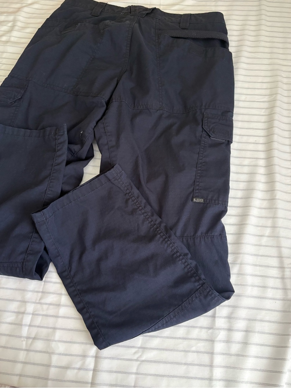 5.11 Tactical Men's Dark Navy Cargo Pants - Picture 4 of 10